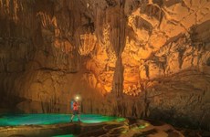 La beauté surréaliste du nouveau système de grottes à Quang Binh