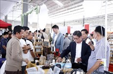 Le Vietnam participe à un festival du café au Laos