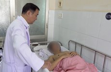 L'hôpital Cho Rây sauve une victime d'un très grave accident de la circulation