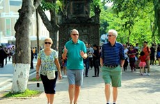 Forte croissance des touristes étrangers à Hanoï en cinq mois