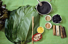 Le bánh chưng đen, une spécialité des Tày pour le Têt