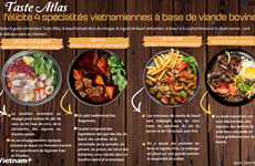 Taste Atlas félicite 4 spécialités vietnamiennes à base de viande bovine