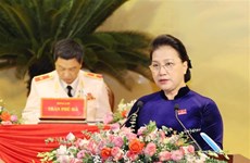 La présidente de l’AN présente au Congrès de l’organisation du Parti de Thanh Hoa