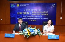 Accord de coopération entre l'hôpital FV et l'Université internationale