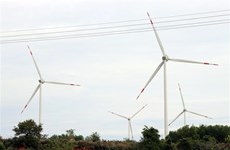 Inauguration du parc éolien N°5 - Ninh Thuan