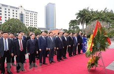 Le Premier ministre Pham Minh Chinh adresse ses voeux du Têt à Thanh Hoa 