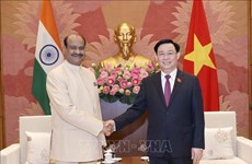 Le président de la Chambre basse indienne termine avec succès sa visite officielle au Vietnam