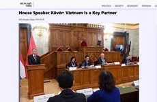 Des médias hongrois continuent de parler de la visite du président de l’AN vietnamienne
