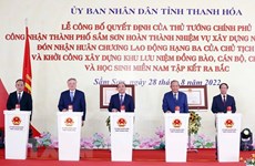 Le président Nguyen Xuan Phuc assiste à des événements à Thanh Hoa 