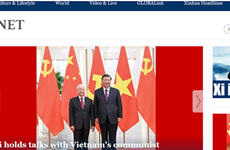 Les médias chinois suivent de près la visite du leader du PCV en Chine