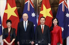 Le gouverneur général d’Australie en visite d’Etat au Vietnam
