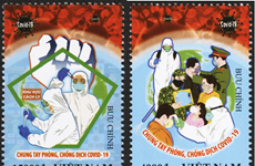 Émission de timbres sur le thème «Unir les forces dans la lutte contre le COVID-19»