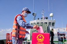 Bac Lieu : Élections anticipées pour les officiers et soldats en mer