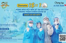COVID-19: des Vietnamiens aux États-Unis font don de 40.000 masques médicaux à HCM-Ville