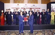 Vietnam-Inde coopèrent dans le développement des infrastructures et l'innovation