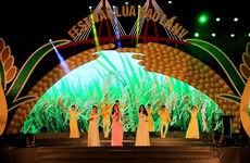 Clôture du 5ème Festival du riz du Vietnam - Vinh Long 2021