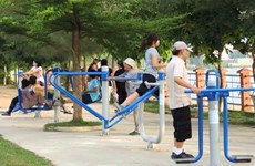 Hanoï vise 3.500 points d'exercice en plein air d'ici 2025