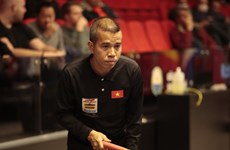 Le Vietnamien Tran Quyet Chien termine deuxième du Championnat du monde de billard