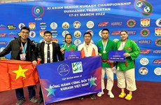 Le Vietnam remporte quatre médailles au Championnat d'Asie senior de kourach