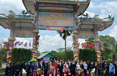 Inauguration des plaques en vietnamien de deux pagodes en Thaïlande