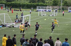 Tournoi de football amical des Vietnamiens au Royaume-Uni