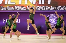 Aérobic: le Vietnam remporte pour la première fois une médaille d'or au Championnat du monde