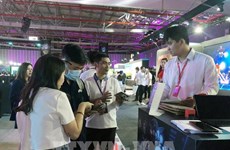 Ouverture de l'exposition Blockchain Global Day 2022 à Ho Chi Minh-Ville