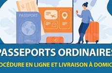  Passeports ordinaires: Procédure en ligne et livraison à domicile à compter du 1er juin 2022