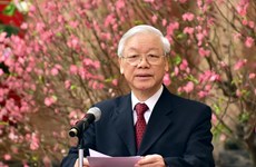 Vœux du Têt du secrétaire général et président Nguyên Phu Trong