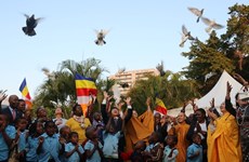 L'Organisation d'une cérémonie de prière pour la paix  au Mozambique
