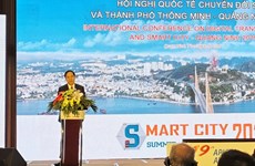 Conférence internationale sur la transformation numérique et les villes intelligentes à Quang Ninh