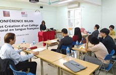 Université de Hanoï : succès du projet du collège doctoral en langue française