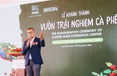 Nestlé inaugure un centre d'expérience de ferme de café à Dak Lak