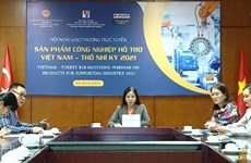 Les entreprises turques s’informent des produits de l’industrie auxiliaire du Vietnam