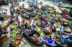 Tiên Giang, tourisme fluvial dans le delta du Mékong