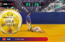 Le Vietnam remporte 5 médailles d’or aux Masterships mondiaux d’arts martiaux en ligne 2021
