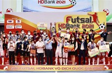 Thai Son Nam remporte le Championnat national de futsal HDBank 2021