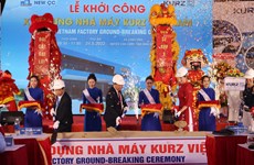 Le groupe allemand KURZ construit une usine dans la province de Binh Dinh