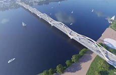 Hanoï finalise la conception du pont Tran Hung Dao enjambant le fleuve Rouge