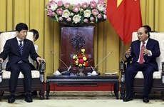Le président Nguyên Xuân Phuc reçoit le gouverneur de la préfecture japonaise de Gunma