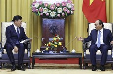 Le président exhorte le groupe Lotte à investir davantage au Vietnam