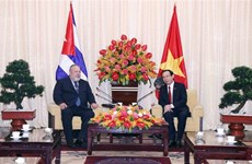 Le Premier ministre cubain se rend à Ho Chi Minh-Ville