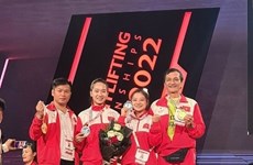 Championnat d’Asie d’haltérophilie 2022 : le Vietnam commence fort