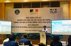 La France soutient la construction du système d’Information géographique en aquaculture au Vietnam