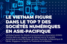 Le Vietnam figure dans le top 7 des sociétés numériques en Asie-Pacifique