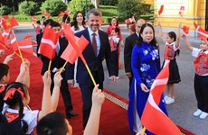 Visite du couple héritier danois: de nouvelles perspectives pour les relations Vietnam-Danemark