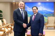 Le PM Pham Minh Chinh reçoit le vice-PM et ministre australien de la Défense