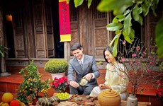 Des étrangers et leurs impressions sur le Têt traditionnel du Vietnam