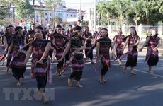 Clôture du Festival de la culture des gongs du Tây Nguyên 2018  ​