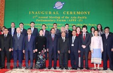 Ouverture de la 27e réunion annuelle du Forum parlementaire Asie-Pacifique